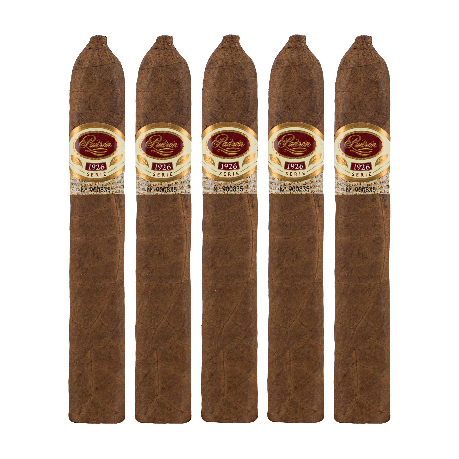 Padron 1926 No. 2 Natural Belicoso Cigar - 5 Pack